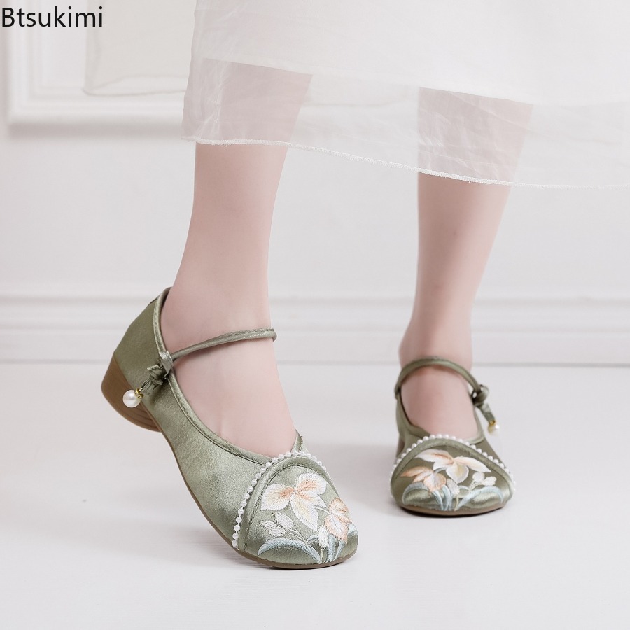 Ethnic And Fashion - Модные женские туфли на низком каблуке