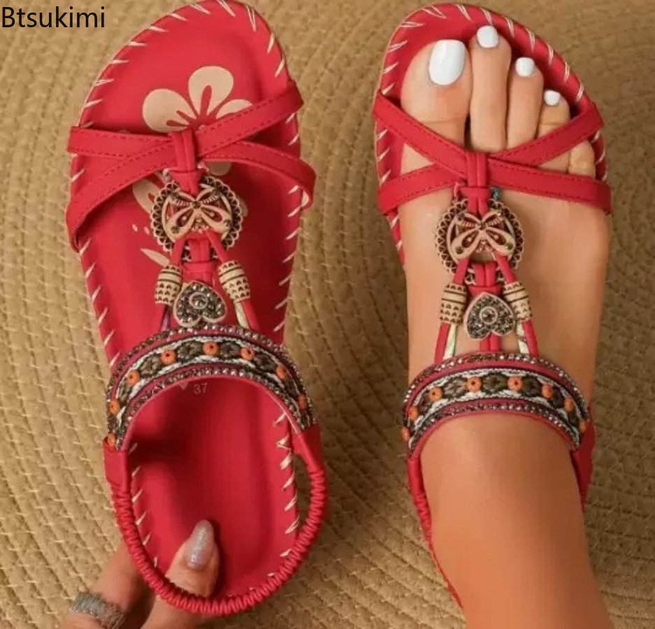 Женские богемные сандалии для  – обзор и цена Ethnic And Fashion