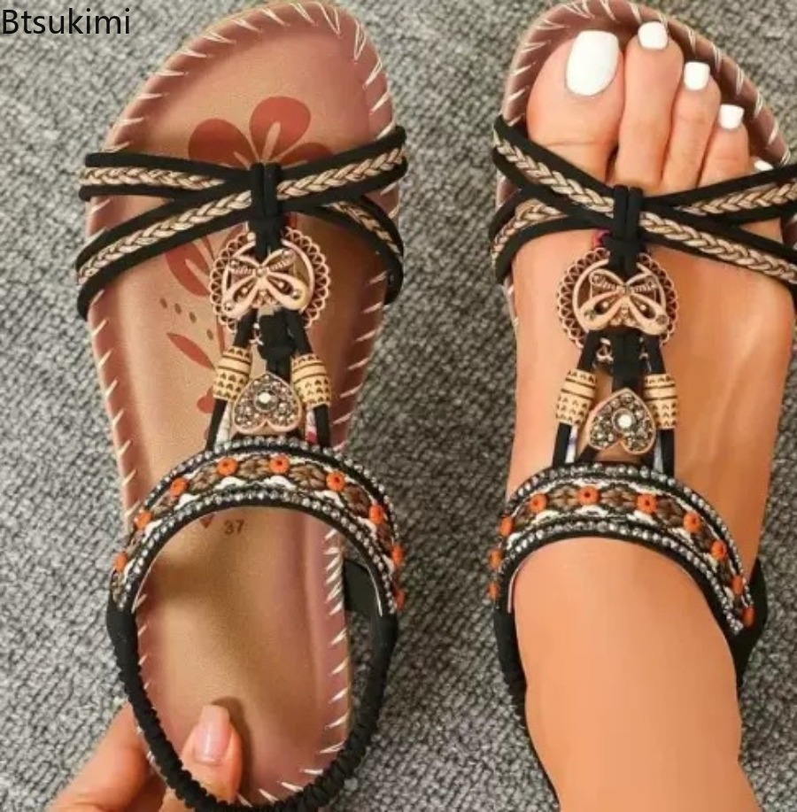 Женские богемные сандалии для  – обзор и цена Ethnic And Fashion